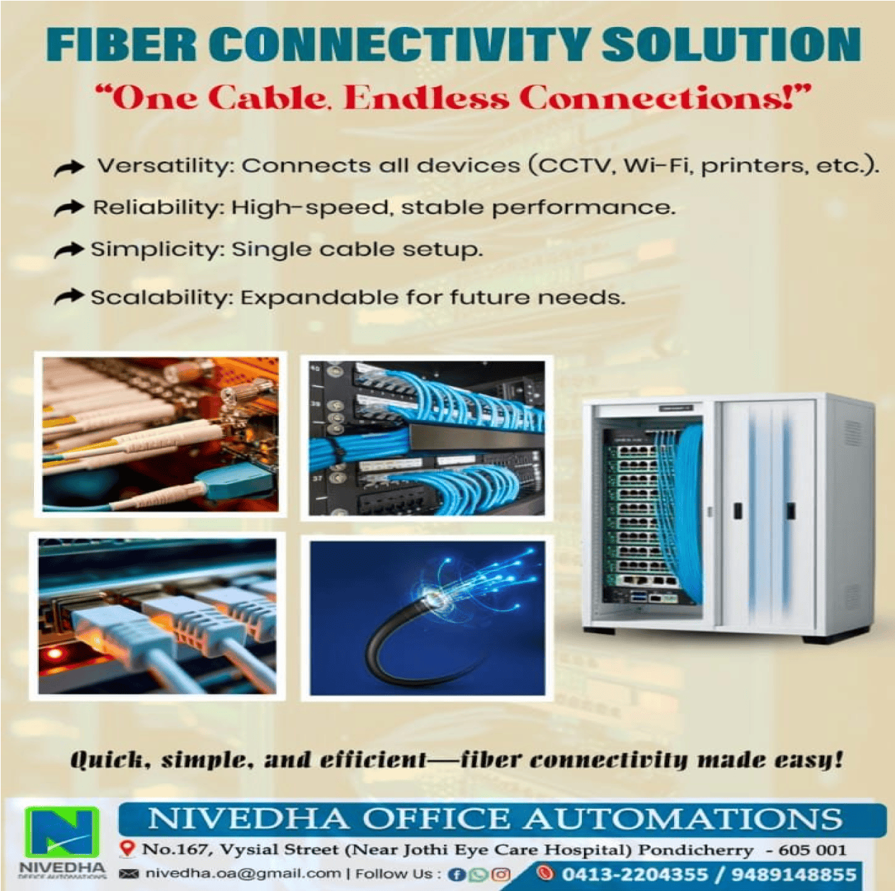 Fibre cinnection